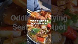 #shorts Oddly satisfying seafood hotpot | KT Food Review