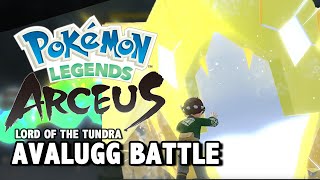 Lord of the Tundra: Noble Avalugg Battle - Pokémon Legends Arceus