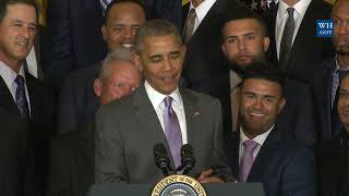 2015 World Series Champion Kansas City Royals @ The White House