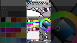 color theory??? #colors #colortheory #green #blue #art #fpe #engel #cringe #ibistpaintx #fypシ゚viral