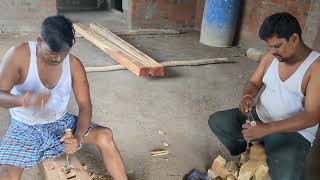 carpenters working | ద్వారబంధాలు చేస్తున్నాం | woodwork | wood design@VwithNature