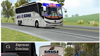 Sauli luxury bus marcopolo G7 Scania