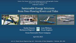 Sustainable Energy Solutions from Free-Flowing Rivers and Tides