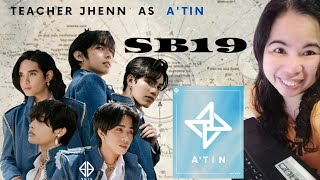 Teacher Jhenn as A'TIN| SB19 Fangirl