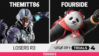 Saturday Trials 4 T8 Losers R3 - TheMitt86 (Lee) vs fourside (Panda)