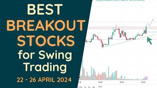 BREAKOUT Stocks for Tomorrow for SWING TRADING (  22 - 26 APRIL 2024 ) Analysis in HINDI