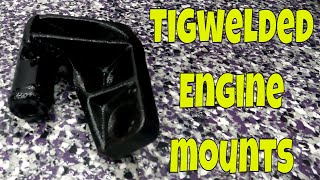 I Made Light weight Engine Mounts From Complete Scratch!