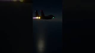 F-15e STRIKE EAGLE NIGHT SORTIE #strikeeagle #MSFS2020  #F15e  #VR