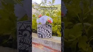 DIY vase| wallputtycraft|#diy #crafts #youtubeshorts