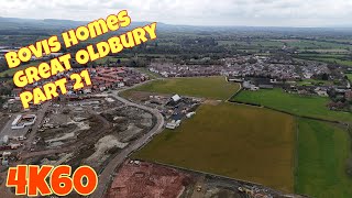 Great Oldbury, Stonehouse in Gloucestershire. new Bovis homes development part 21, 10/3/24