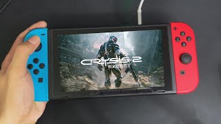 Crysis 2 Remastered On Nintendo Switch! Crysis 2 Remastered Gameplay In Handheld Mode