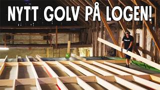 Nytt bjälklag på LOGEN! | Ett Gott Land