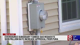 Eversource-owned Yankee gas defends request for rate hike