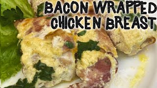 Bacon wrapped chicken breast recipe.