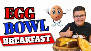 Egg Bowl Breakfast  by Chef Panagioti!