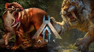 ARK 2 - NOUVEAU TIGRE A DENT DE SABRE / THYLACOSMILUS CONFIRMÉ !?