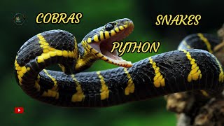 Snake | Snake 4K Xplore the Amazing World Film | Cobra | Serpent