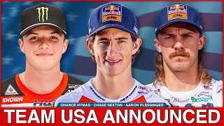 Team USA Announced for 2024 Motocross of Nations