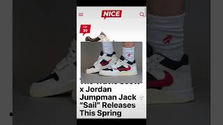 Jumpman Jack Sail Colorway won’t be available until Spring 🌵 #snkrs #travisscott #nike #jumpmanjack