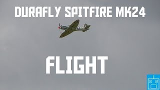 Durafly Spitfire MK24 Flight - At TMAC Model Flying Club