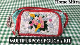 DIY Multipurpose Pouch/Kit #homemitra