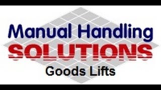 Mezzanine Goods Lifts Pallets