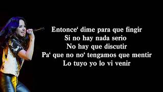 Becky G - NI DE TI NI DE NADIE(Lyrics)🎵