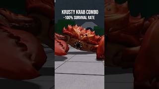 CRAZY CRAB COMBO on The Strongest Battlegrounds