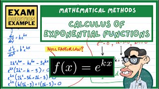 Calculus of Exponential Functions: Exam Question Example