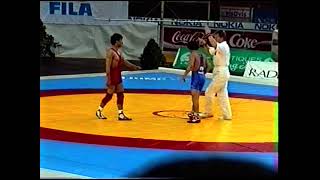 1995 Avrupa serbest güreş şampiyonası  52 kg Metin Topaktaş İtalyan rakip #güreş #wrestling