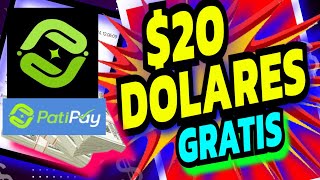 GANAR $20 DOLARES - PATIPAY GANAR CRIPTOMONEDAS desde CASA super FÁCIL