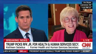 'Terrifying': Ex-HHS head discusses Trump's pick on CNN