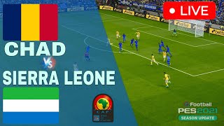 Chad vs Sierra Leone LIVE 🔴 Africa Cup of Nations, Qualification ⚽ LIVE Match Now