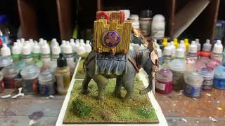 28mm Seleucid Elephants