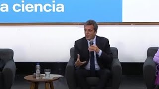 Massa dijo que para Unión por la Patria "la Universidad Pública es un orgullo"