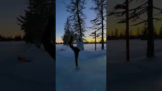 Skating in nature is the best 😍 Subscribe for more!!! #shorts