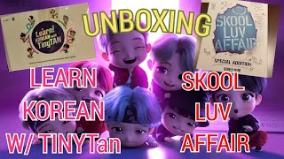 UNBOXING ( LEARN KOREAN with TINYTAN & SKOOL LUV AFFAIR)