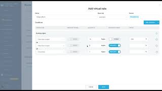 How to add Virtual Rates in the HotelFriend System
