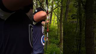 3D ARCHERY a 10-point draw to the Crocodile ~ SLOW MOTION SHOT