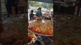 biggest Tawa Chicken #indianstreetfood #foods #foodie #shorts #ytshorts