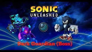 Sonic Unleashed Part 17 Dark Guardian (Boss) [Nighttime] (PS3)