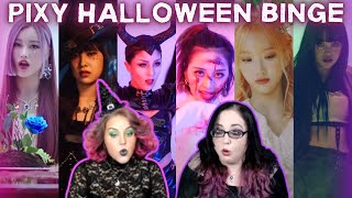 🎃 PIXY - Bewitched + Addicted + Let Me Know + The Moon + Bewitched Halloween Ver. | K-Cord Reaction