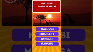 What is the capital of Kenya?