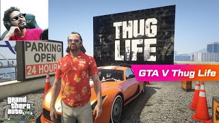 Getting My Car Exit From Building Terrace Parking | GTA V Thug Life