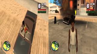 GTA:SA - Bonus: How to powerstomp cars