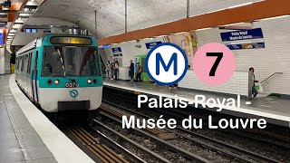 [Paris] Métro 7 (MF77 RATP) – Palais-Royal - Musée du Louvre