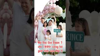 Đoàn Di Băng chi 700 triệu trong tiệc công bố giới tính con trai #đoàndibăng #shortvideo #showbiz