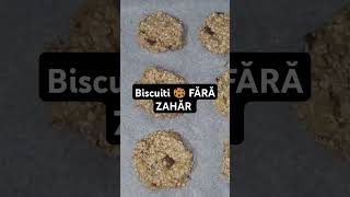 Biscuiti 🍪 Fără Zahăr-Rețeta simplă #shorts #viral #1million #cake #cookies #reteteusoare