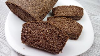 Homemade HEALTHY bread for beginners!!The simplest and most affordable homemade bread in the world!!