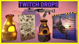 TWITCH DROPS RUST, ГАЙД КАК ПОЛУЧИТЬ, ОБЗОР СКИНОВ / 2 СЕНТЯБРЯ